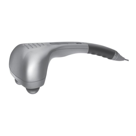 HoMedics Therapist Select PA-100 Instruction Manual And  Warranty Information