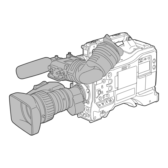 Panasonic AJ-HPX3100G Operating Instructions Manual