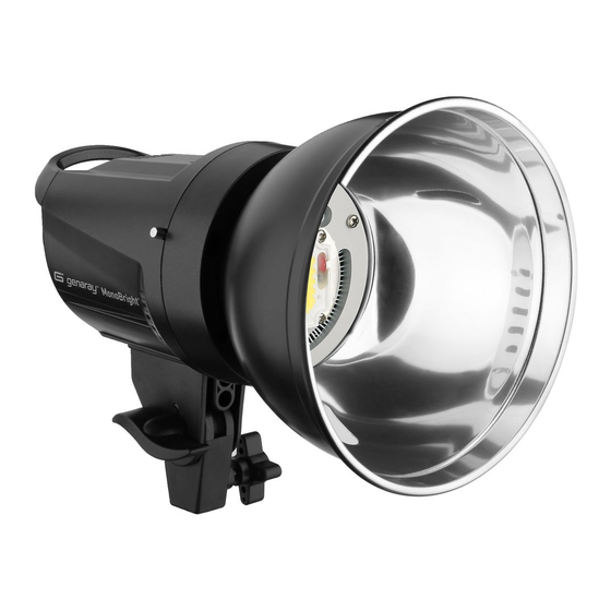 Genaray MonoBright LED DAYLIGHT 750 User Manual