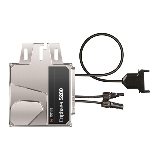 enphase S280 Quick Install Manual