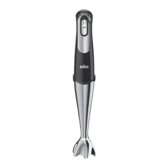 Braun Multiquick 7 User Manual