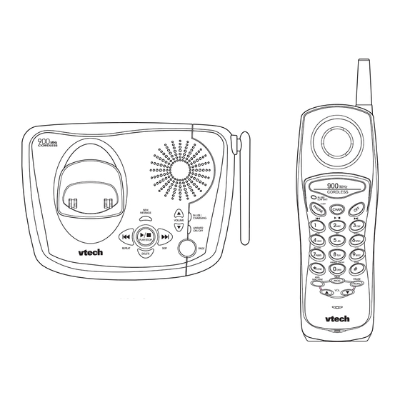 VTech CORDLESS TELEPHONE VT 9152 User Manual