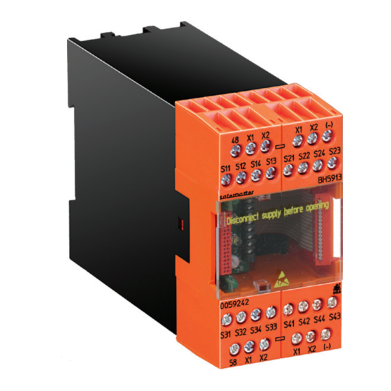 DOLD SAFEMASTER M BG 5913.08/ 0 Series Safety Technique