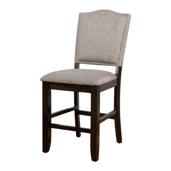 Furniture of America CM3911PC-2PK Assembly Instructions