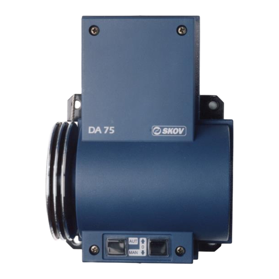 Skov DA 75A 230 V AC Manuals