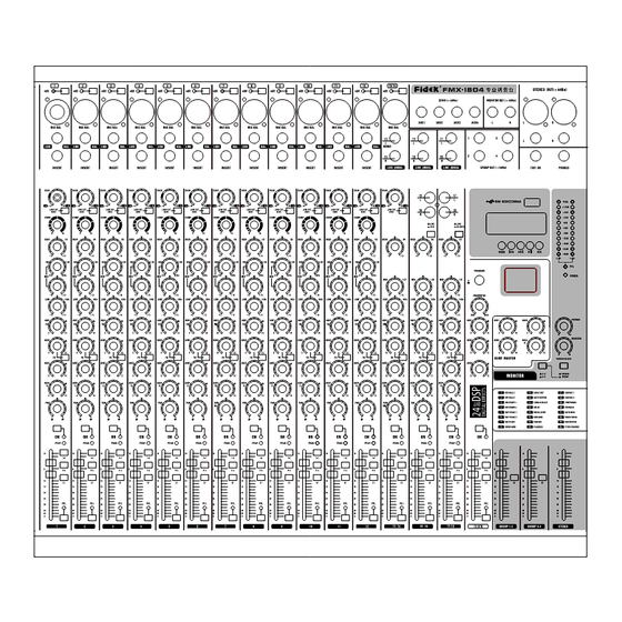 fidek FMX-1804 Manual