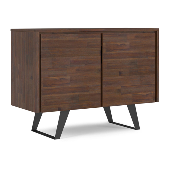 SIMPLIHOME brooklyn + max WyndenHall AXCLRY-102D-DCB Manual