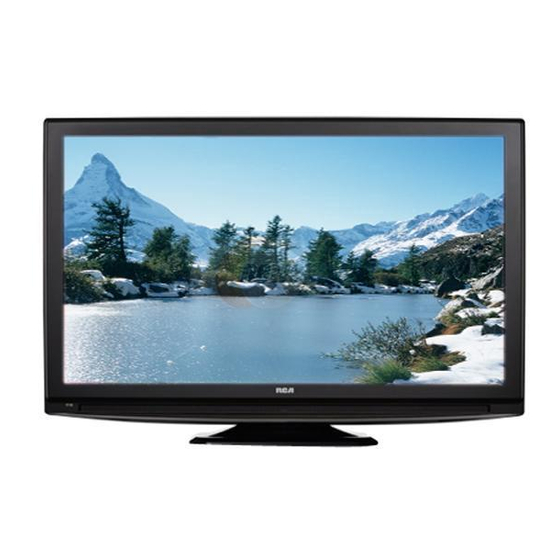 RCA L42FHD37R - 41.9" LCD TV Manual De L'utilisateur