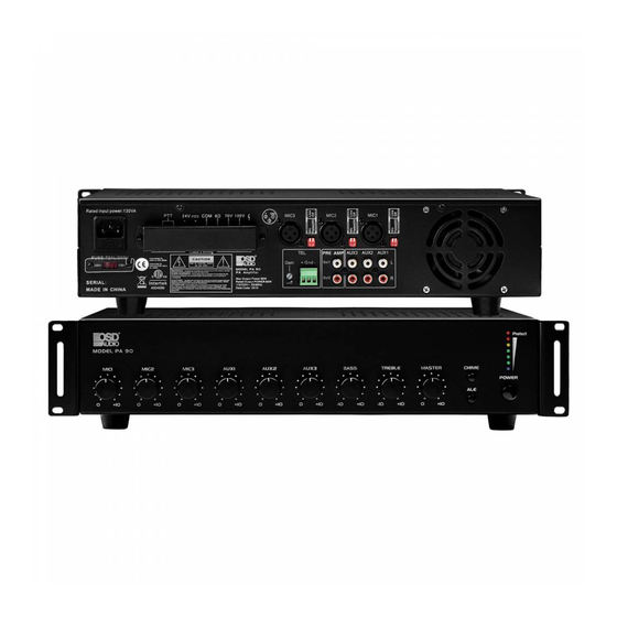 OSD Audio PA90 Owner's Manual