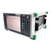 Anritsu MD1230B Quick Start Manual