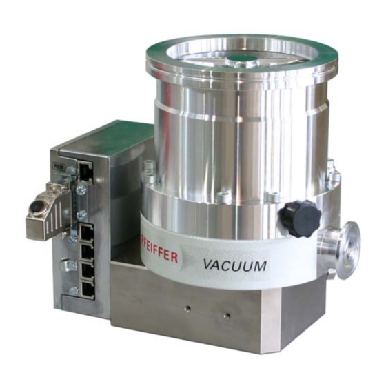 Pfeiffer Vacuum Compact Turbo TurboDrag TMH 261 Translation Of The Original Operating Instructions