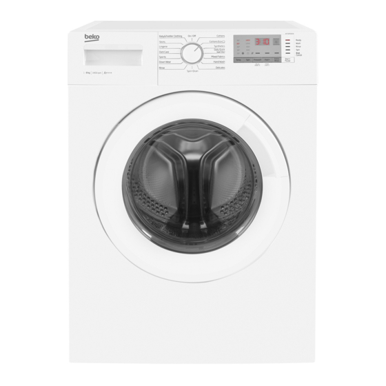 Beko WTG841B2W User Manual