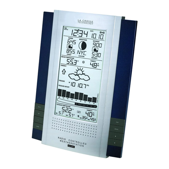 La Crosse Technology WS-8015U Instruction Manual