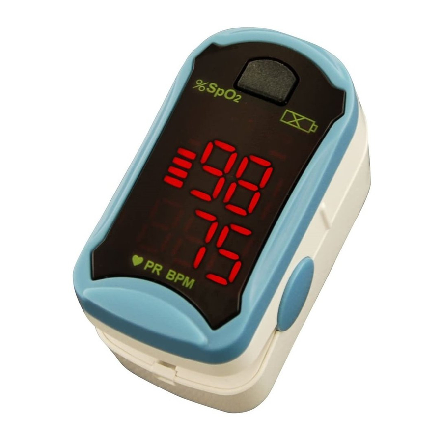 Apex MD300C19 - Fingertip Pulse Oximeter Manual