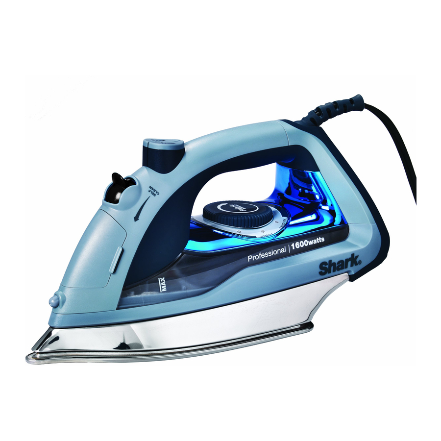 Shark GI405 Series - Iron Manual
