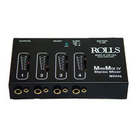 Rolls MX44s Owner's Manual
