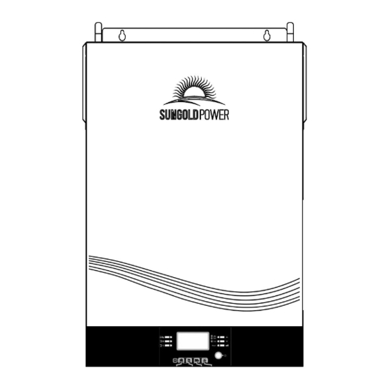 Sun Gold Power Hybrid BluePower TP6048 User Manual