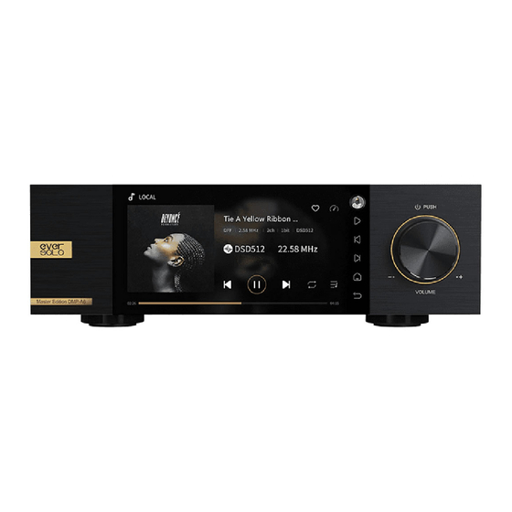 eversolo DMP-A6 Product Manual