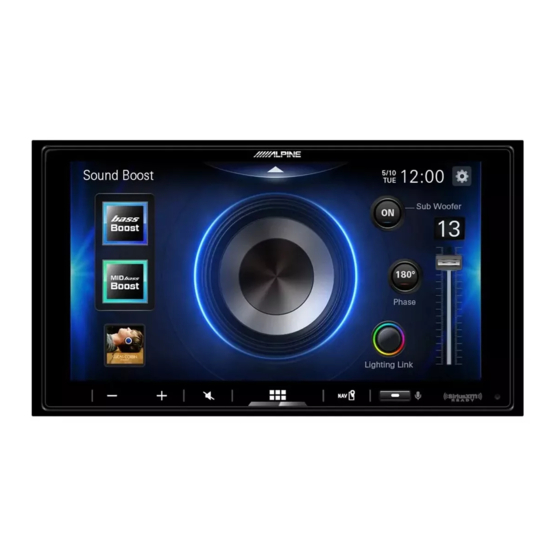 Alpine iLX-W670A Owner's Manual