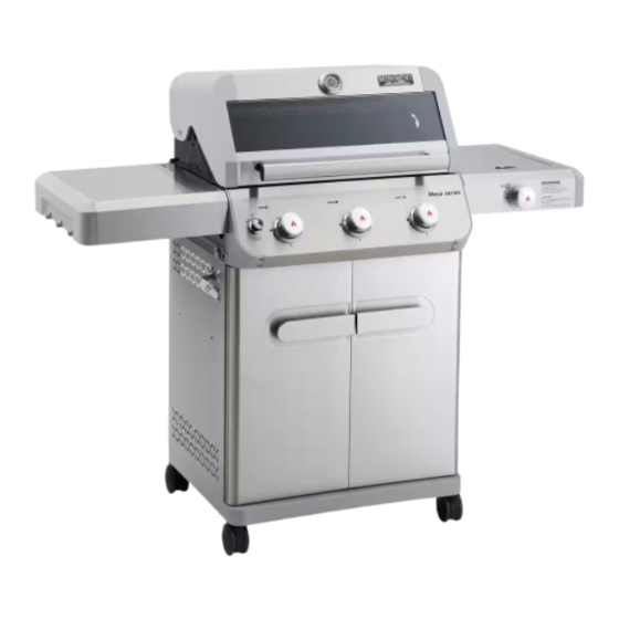 Monument Grills Mesa M305 Assembly & Operating Instructions