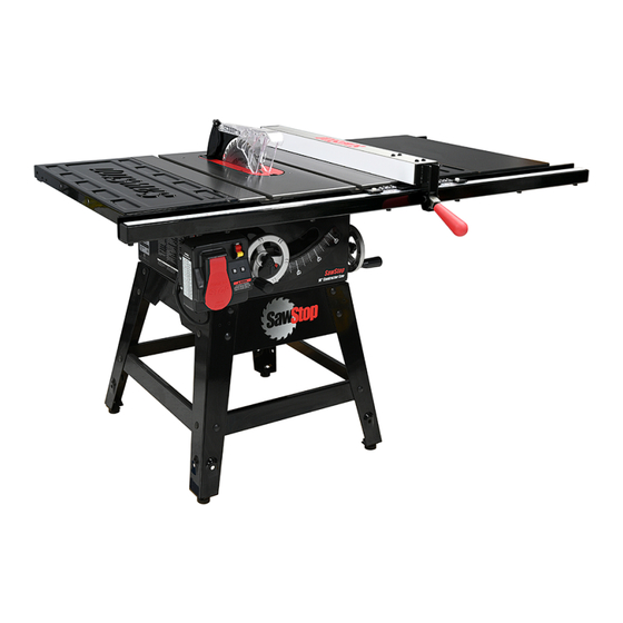 SawStop CNS175-AU Owner's Manual