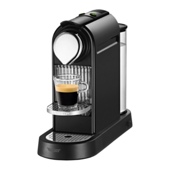 Nespresso CITIZ Instruction Manual