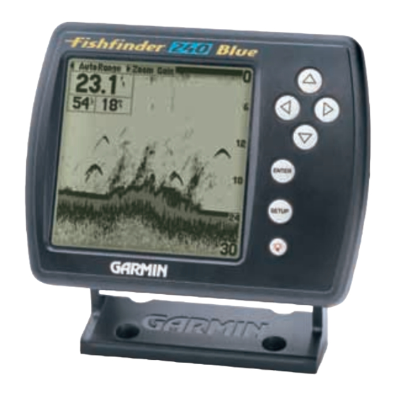 Garmin Fishfinder 100 Blue Specifications
