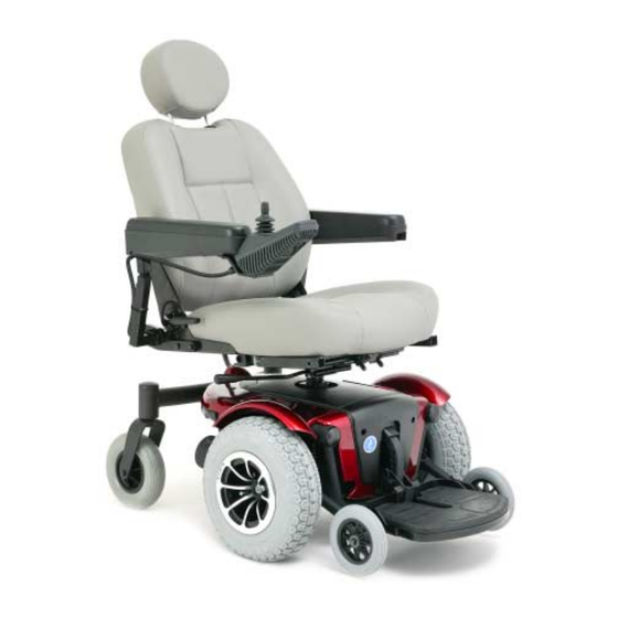 Pride Mobility JAZZY 1143 Ultra Owner's Manual