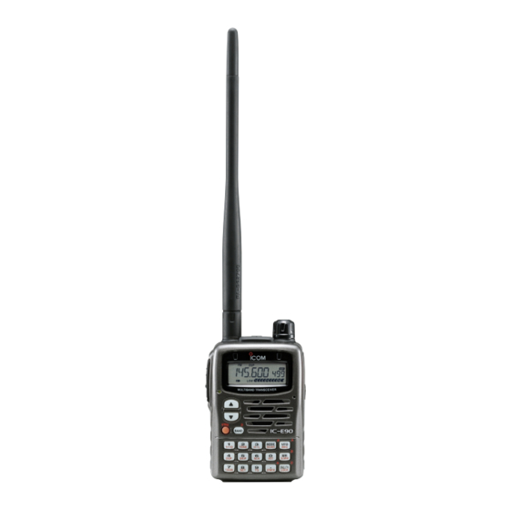 Icom IC-E90 Service Manual