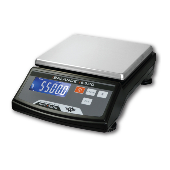 MyWeigh iBALANCE i5500 User Manual