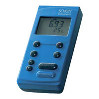SCHOTT handylab pH 11 Operating Manual