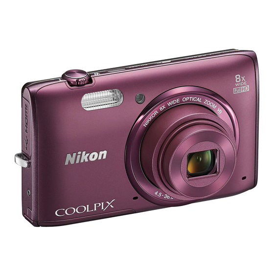 Nikon COOLPIX S5300 Quick Start Manual