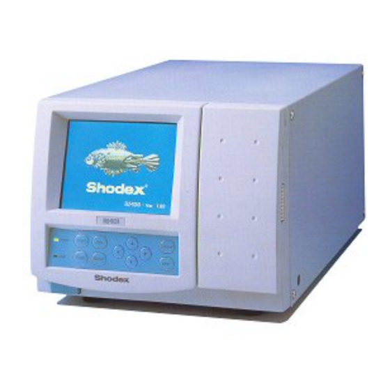 DataApex Shodex RI-101 User Manual