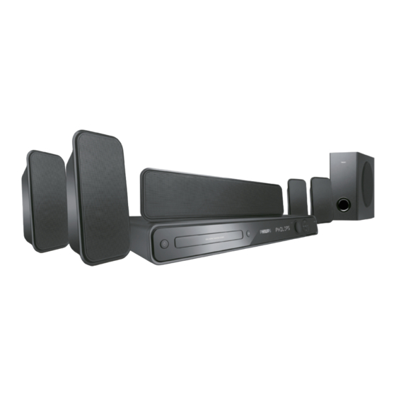 Philips HTS3565/98 Home Theater System Manuals