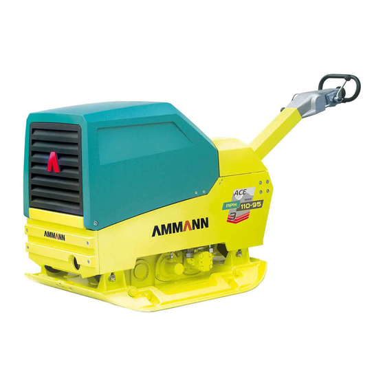 Ammann APH 110-95 Operating Instructions Manual