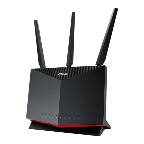 Asus RTAXI600 Wireless Router Manuals