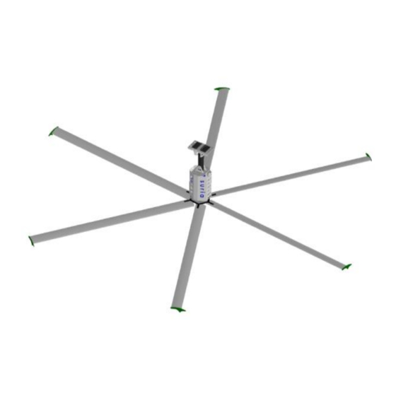 User Manuals: SURIA EURO Series HVLS Fan