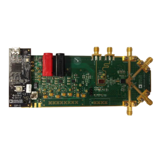 Analog Devices EV-ADF4355SD1Z User Manual