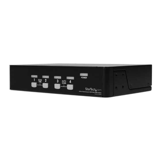 StarTech.com SV431USBAEGB Manual