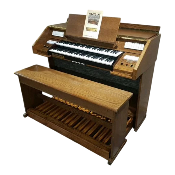 Johannus 1100 Owner's Manual