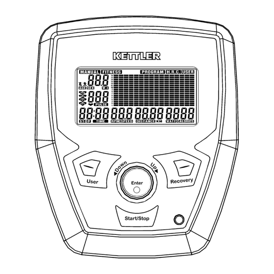 Kettler SM 9150-75 Training And Operating Instructions