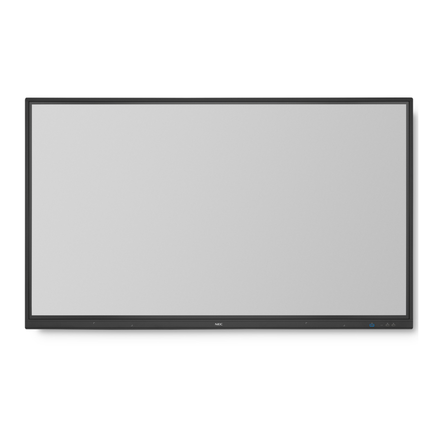NEC MultiSync CB861Q User Manual