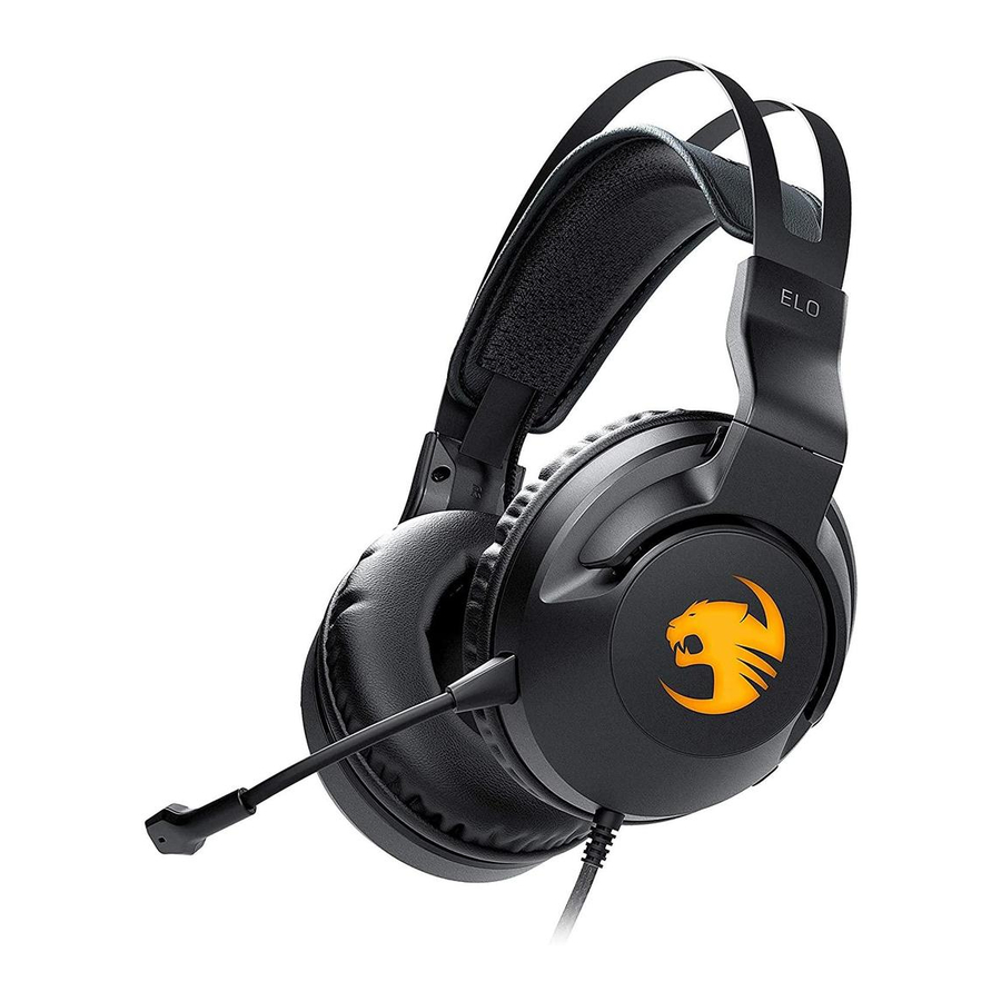 Roccat ELO 7.1 USB Quick Start Manual