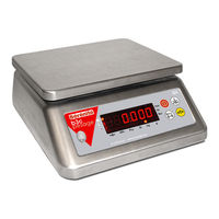 SERENITE b3c pesage GX 6000 Operating Manual
