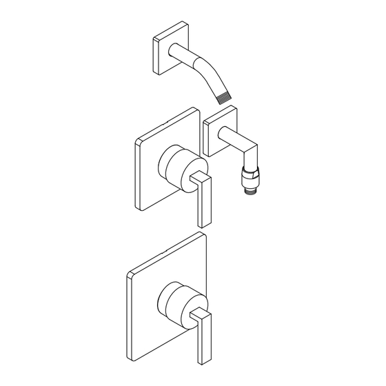 Symmons 0142-05-L/HDHSB-TRM Installation Manual