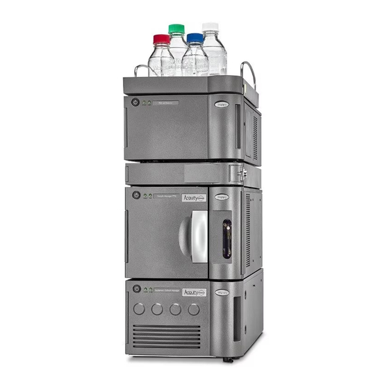 Waters ACQUITY CH-A Overview And Maintenance Manual