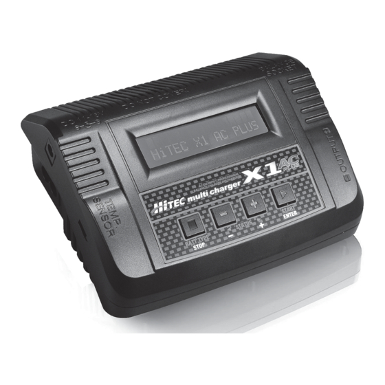 HITEC X1 Instruction Manual