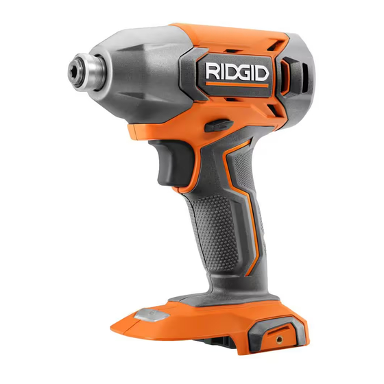 RIDGID R860021 Operator's Manual