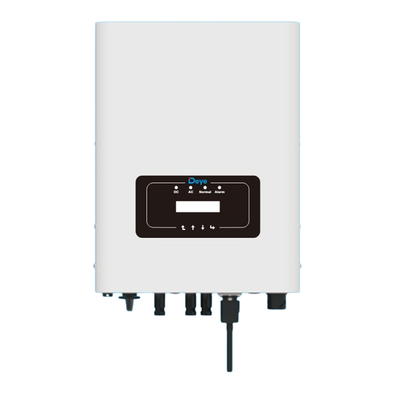 Deye SUN-8K-G05-LV User Manual