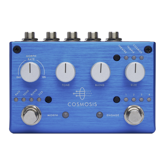 pigtronix COSMOSIS User Manual